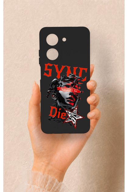 Redmi A5 Compatible Sync Die Patterned Silicone Case