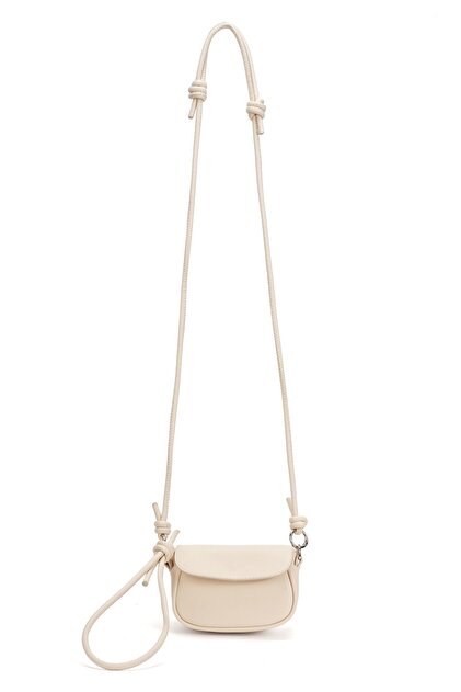 Cream Mini Women's Cross Shoulder Bag
