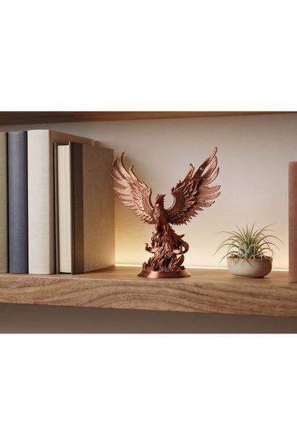 Mitolojik Zarafet: Nirvana Phoenix (Anka Kuşu) 3D Heykel ve Dekoratif Obje - Nirvana Phoenix