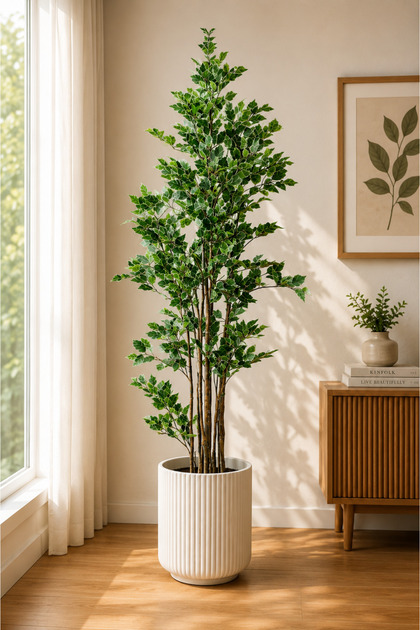 W-Green Artificial Ficus Plant 220cm Tall