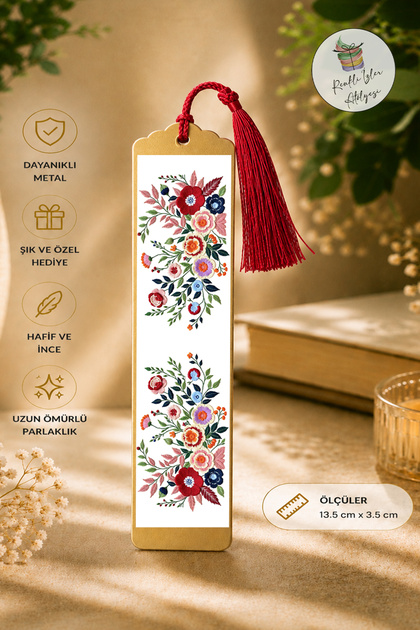 Artistic Design Metal Bookmark