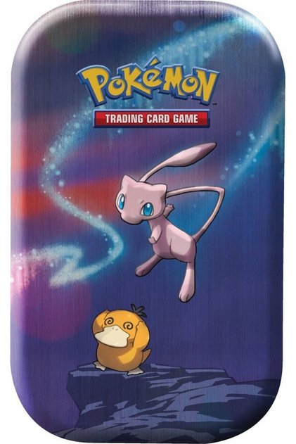 Pokemon TCG: Puterea Kanto - Set cutie metalică mini Mew & Psyduck