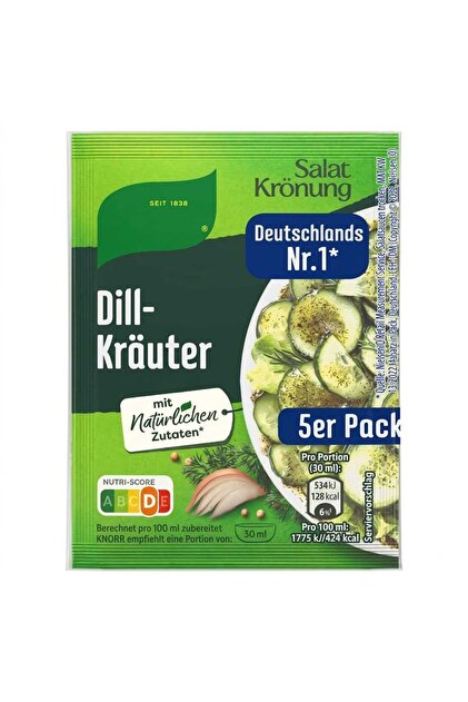 Salatkrönung Dill Kräuter Dressing 5er-Pack