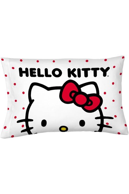 Hello Kitty Beauty İpeksi Saten Standart Yastık Kılıfı Kılıfı 20x30 Saç ve Cilt için, (Resmi Lisanslı Ürün)
