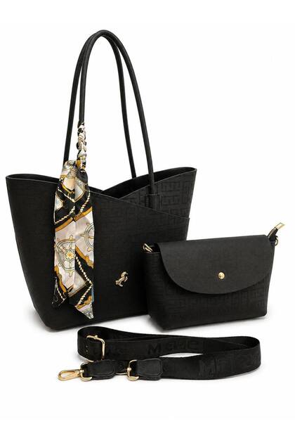 Original Scarf Detailed 2-in-1 Shoulder and Crossbody Bag 🎀