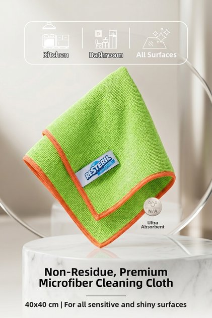 Microfiber Cloth 3m Green - 40X40 320Gr