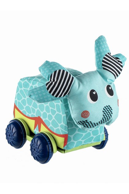Peluş Fil Bebek Oyuncağı Araba