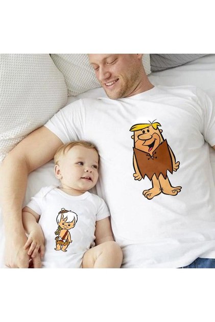 Father's Son White T-Shirt (Single Product Price, Add 2 Pieces to Add to Cart to Combine)