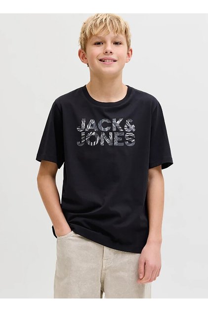 Siyah Erkek Çocuk Baskılı T-Shirt 12289257