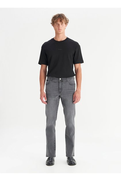 Normal Bel Slim Fit Antrasit Erkek Denim Pantolon MW12S099051 Antrasit Denim Pantolon