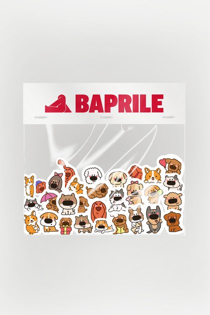 Cute Dogs 80 Piece Sticker Pack Quality Waterproof Laptop Thermos Phone Sticker Set