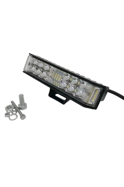 Offroad sis lambası 40 led 20w kırmızı-beyaz-mavi çakarlı adet 12-30v / LASS296