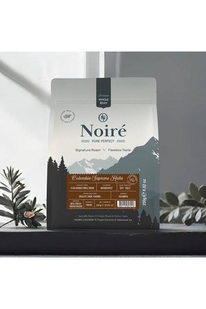Colombia Supremo Huila %100 Arabica Single Origin Core Coffee 250 g