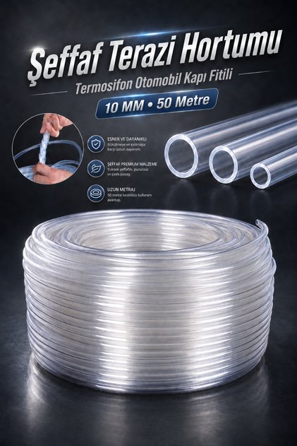 Transparent Scale Hose Water Heater Automobile Door Wick 10 mm 50 Meters
