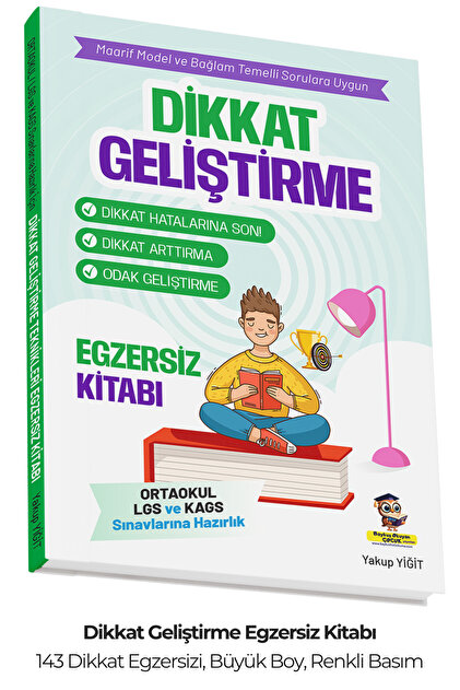 Baykuş Okuyan Çocuk Yayınları 7.Sınıflar İçin LGS Sınav Odaklı