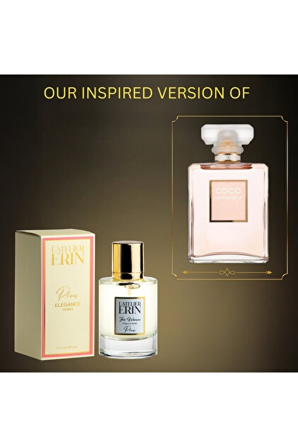 Eau De Parfum L’Atelier ERIN W11 , 50 ml, pentru femei, inspirat de Ch@nel C0c0 Madem0iselle