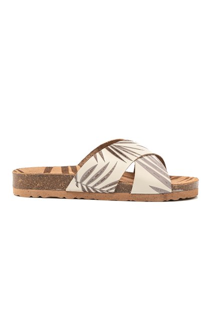 Women / Girls Slippers Mar-25Y-175-19 John May White Skin