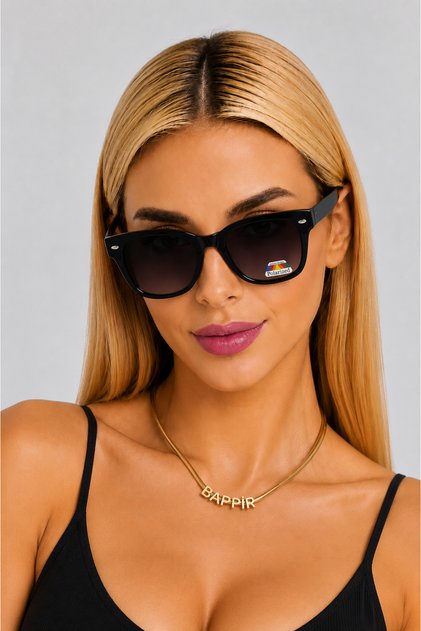 نظارات شمسية للجنسين من Wayfarer بزجاج مستقطب ومفصلات زنبركية