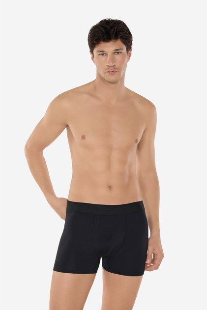 Men's Black Milan Modal Boxers 014