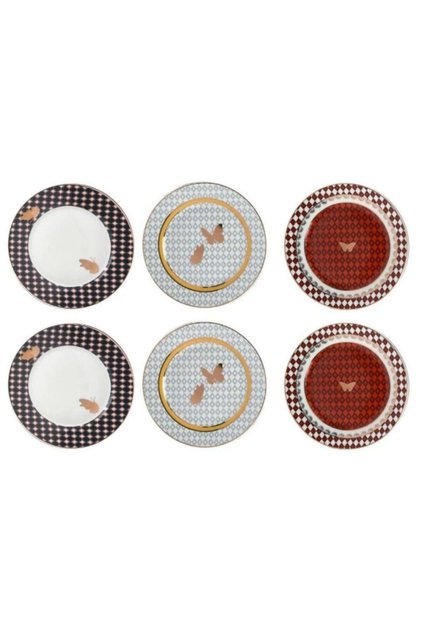 Evelyn Bone 20cm 6-Piece Plate Set