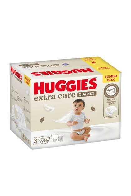 Huggies Premium Care Diapers Size 3 Jumbo Pack 96 Diapers 1 Pack Huggies