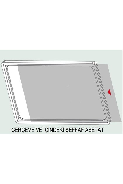 020-Fan Realty Frame - Red/Black 20 Pieces - Fan Colors