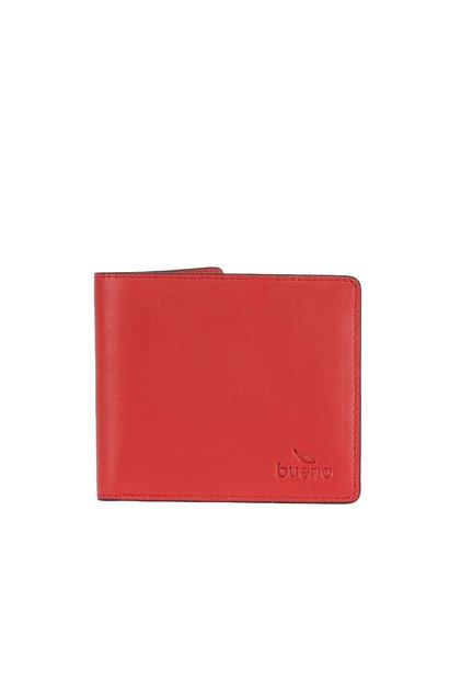 Red Sct Leather Wallet