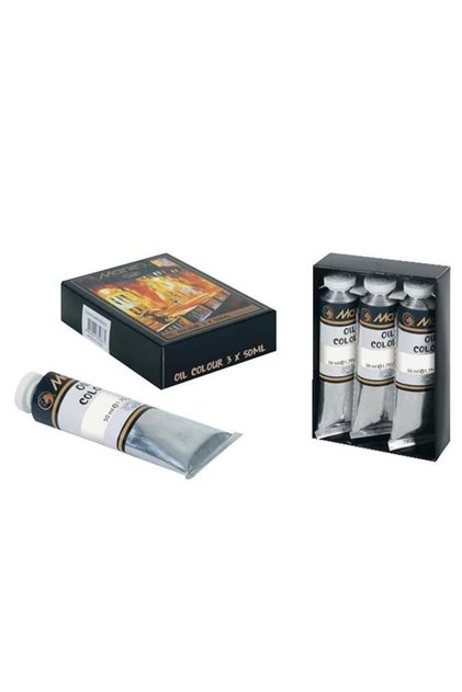 Maries Yağlı Boya Titanium White 50 ml x 3 Tüp Paket