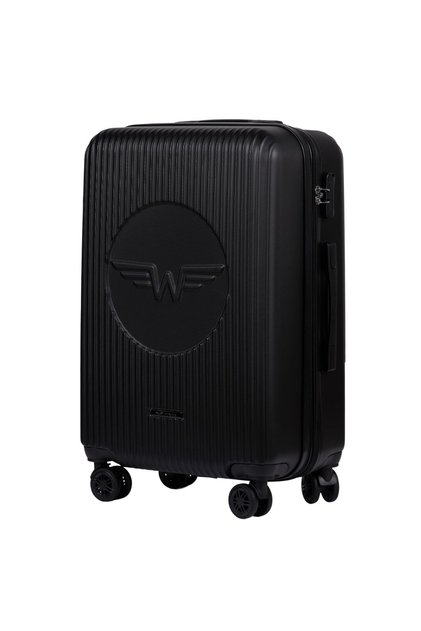 Valiză WINGS Swallow 3.0 Mărime Medie NEAGRĂ 24 "