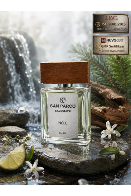 Nox edp kalıcı odunsu ve ferah erkek parfüm 50 Ml