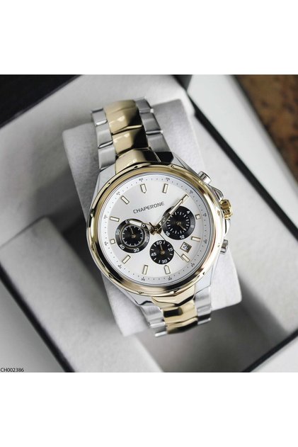 Ch002386 Men's Wristwatch with Steel Strap