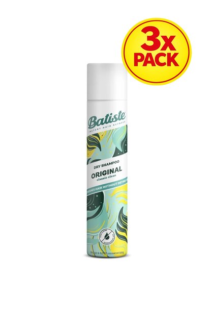 Pachet de 3 șampon uscat original, 200 ml