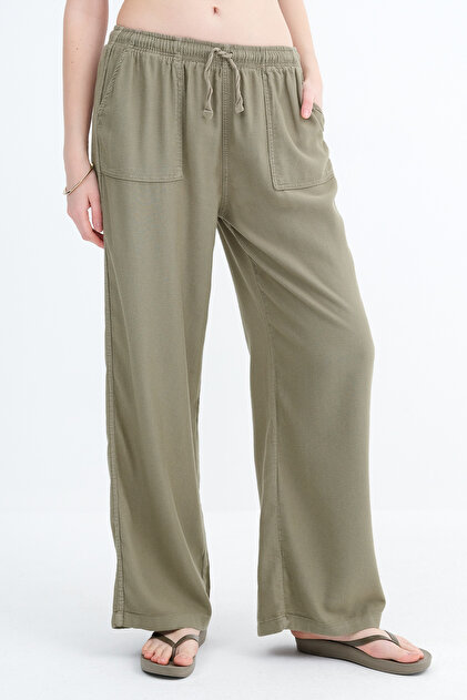 Addax Beli Lastikli Wide Leg Pantolon PN2622 - Fiyatı, Yorumları