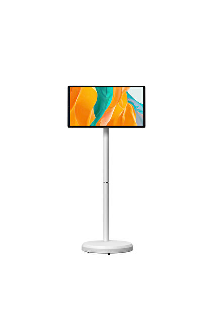 Smart Screen 21.5" Android 13,6+128GB Full HD Dokunmatik,Taşınabilir,Kameralı,Dönen,Smart LED Ekran DK MS 210
