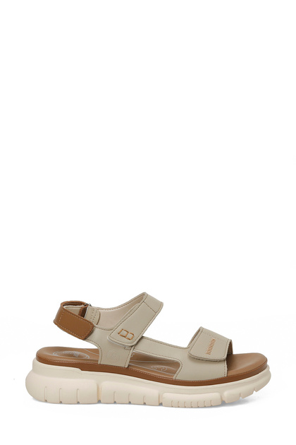 Polaris 105798.Z Bej Kadın Comfort Sandalet - Fiyatı, Yorumları