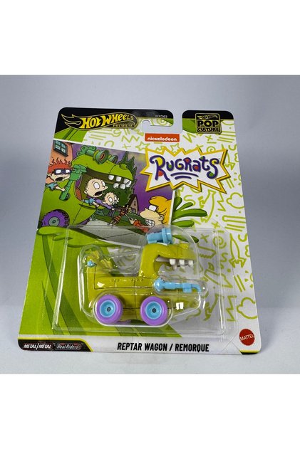 Premium Pop Culture Rugrats Reptar Wagon/Remorque Model Araba
