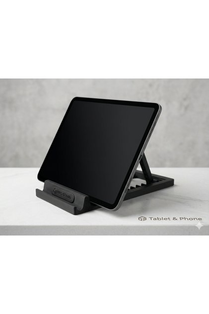 3d baskılı ayarlanabilir tablet tutucu