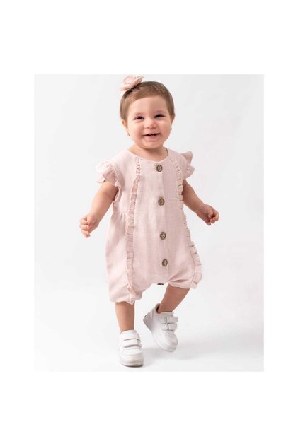 Baby Girl Ruffle Jumpsuit