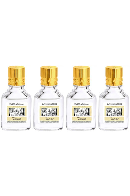 Swis arabian Rose SJ164 R2B Concentrated Perfume Oil, 9 ml | Pack of 4