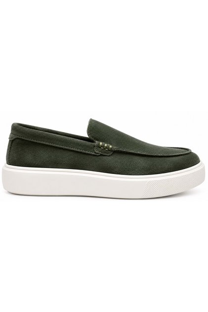 111230309 Pantofi din piele pentru bărbați Zayn Sneaker KHAKI