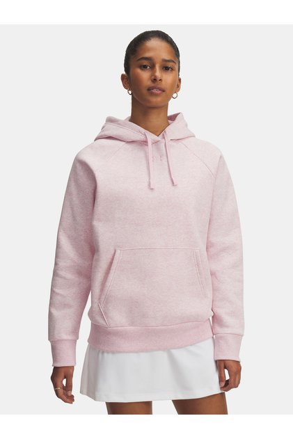 Hanorac de damă UA Rival Fleece Hoodie-PNK