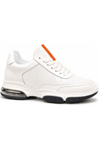 111230301 Luke Sneaker Erkek Deri Ayakkabı BEYAZ