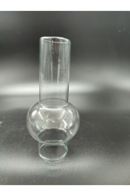 MİNYATÜR GAZ LAMBASI CAMI.FRANSIZ MODEL.ŞEFFAF RENKTE (Alt yuva çapı:3.00cm-h:11.50cm)
