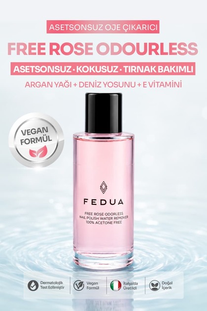 Remover Free Rose Odorless Oje Çıkartıcı 100 ml