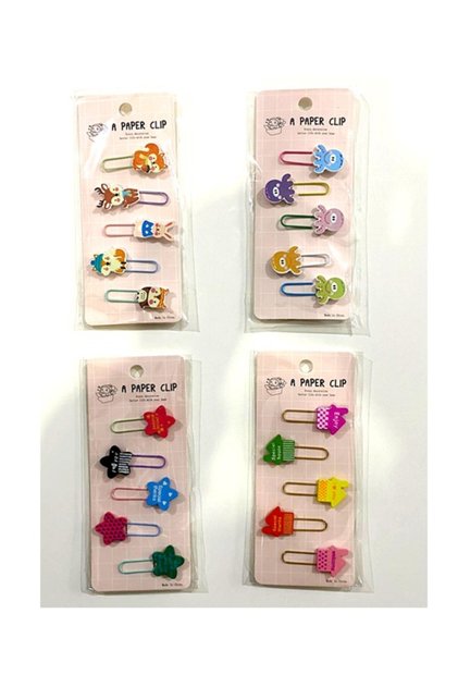 Munis Clips Figürlü Ataç 5Li - 1 paket