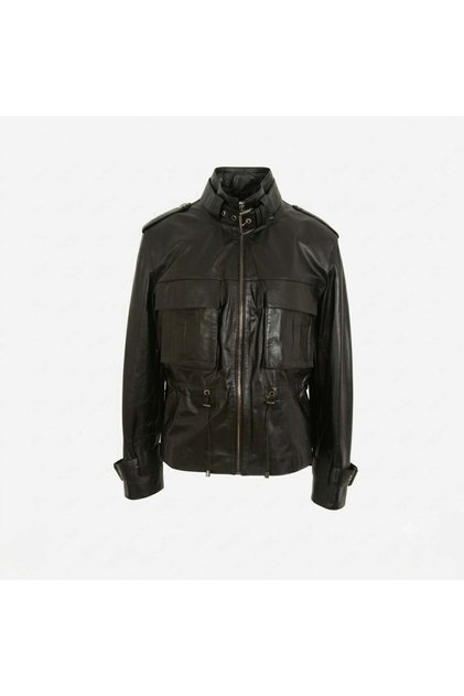 Women's Leather Coat Bk-2074