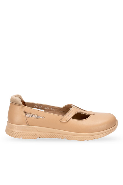Sole-G Women's Leather Shoes Light Mink
