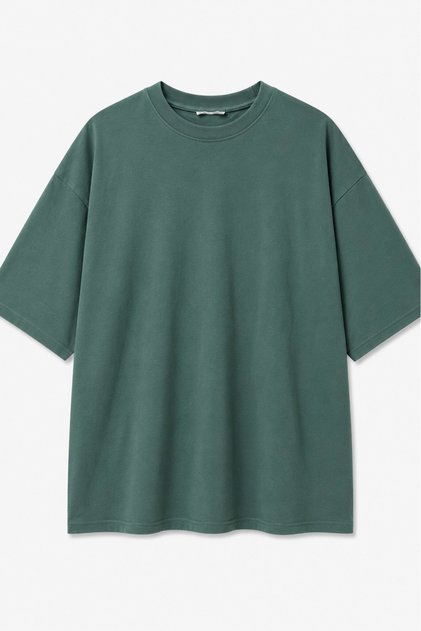 Oversize Basic T-Shirt Emerald Green
