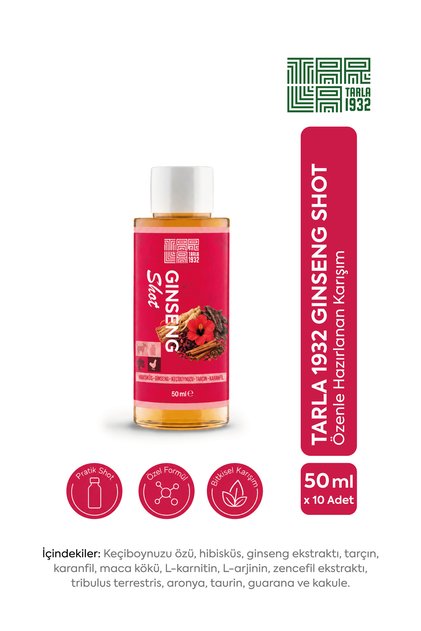 Ginseng Shot 50 ml x 10 Adet