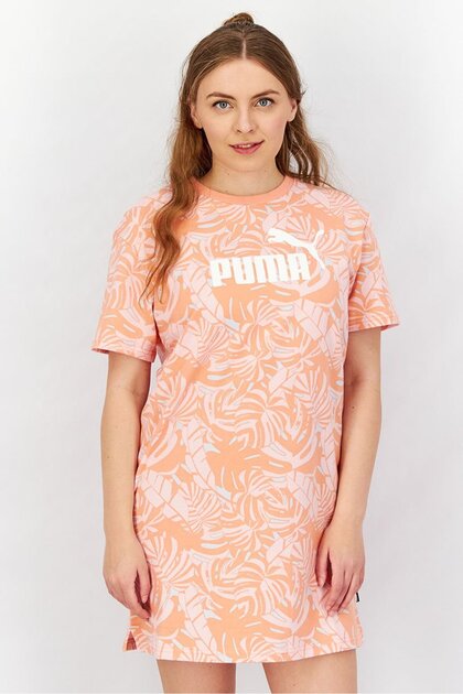 orange puma dress Puma Classics dress